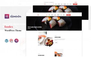 Foodex Fast Food & Restaurant Elementor WordPress Theme