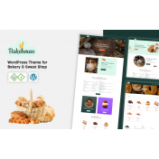 Bakehouse - Food Bakery , Pastry & Sweets Shop WordPress Theme