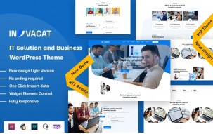 Invacat - IT Solution and Business WordPress Theme