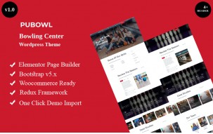 Pubowl - Bowling Center Wordpress Theme