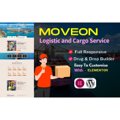 Moveon Logistic and Cargo Service Wordpress Theme