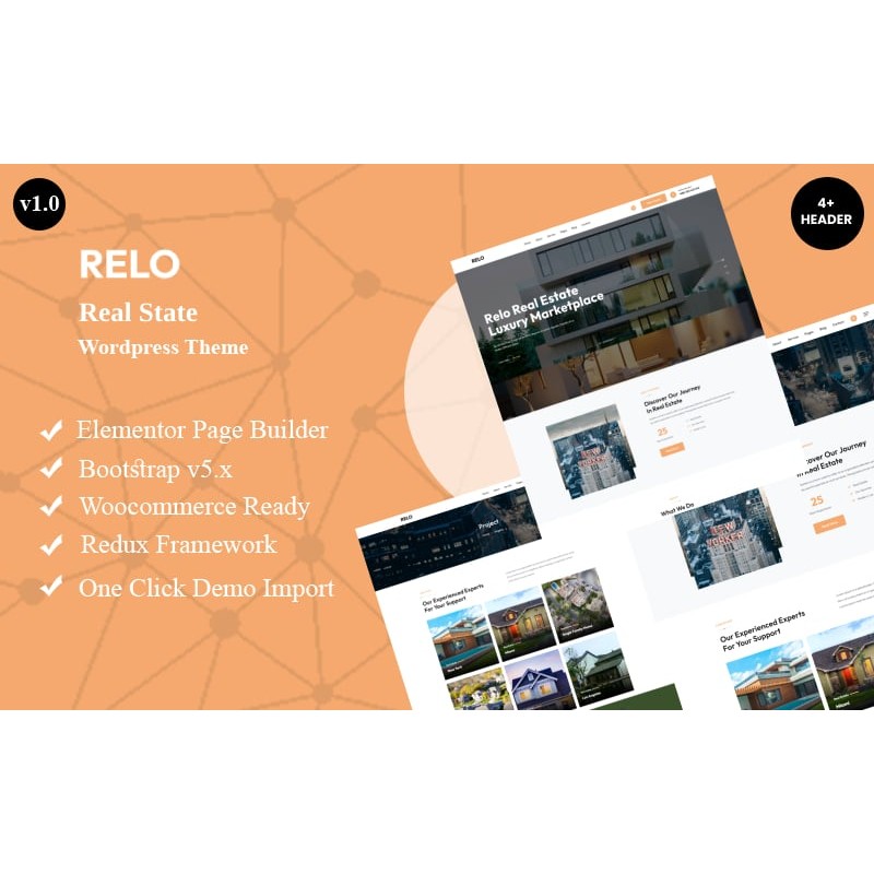 Relo - Real State Wordpress Theme