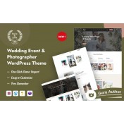 BanieLorie &ndash; Wedding Event & Photographer WordPress Theme