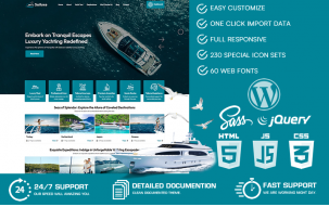 Sailuxe - Yacht Rental & Yacht Tour WordPress Theme