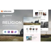Worship - Religion WordPress Elementor Theme