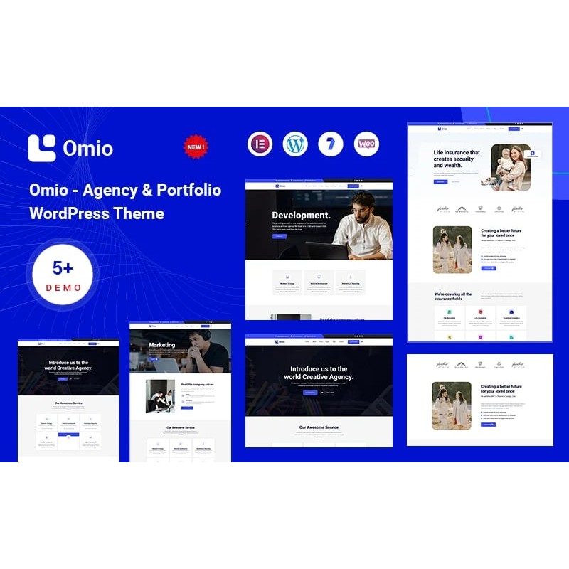 Agency &ndash; & Portfolio Multipurpose WordPress Theme