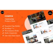 Confex - Construction Wordpress Theme