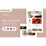 Zinda - Fashion Blog WordPress Elementor Theme