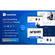 DreamHub &ndash; Law Consulting WordPress Theme