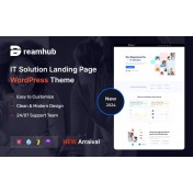 DreamHub - IT Solution and Landing Page WordPress Theme