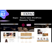 Expao - Beauty Salon Spa WordPress Elementor Theme