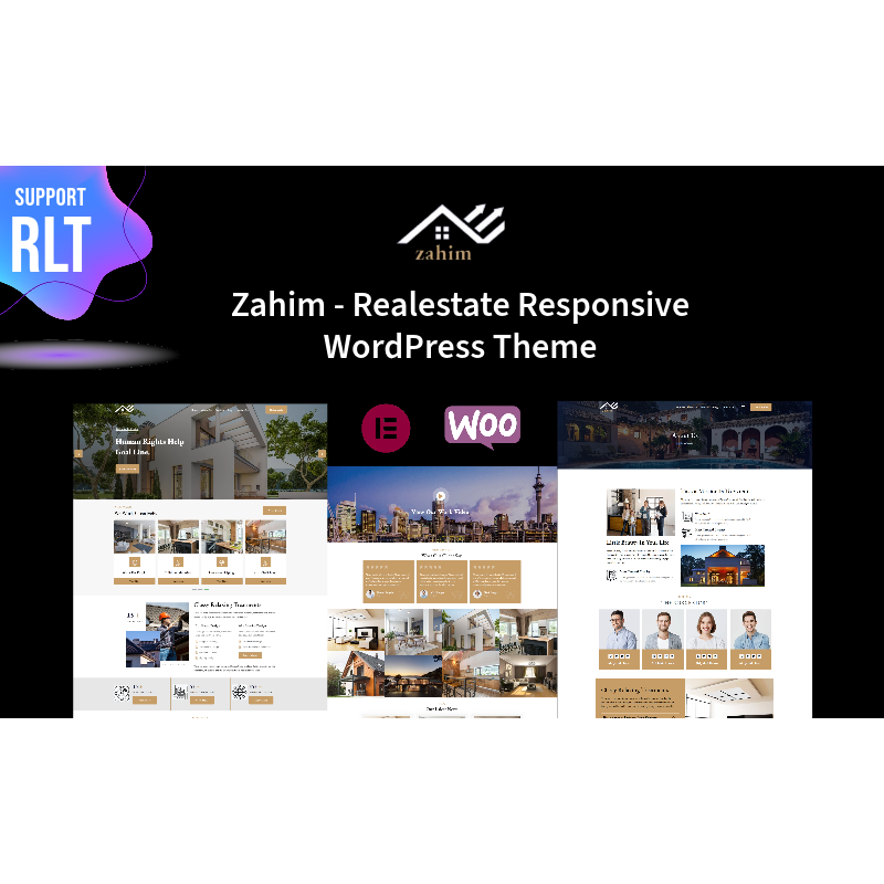 Zahim - Realestate Responsive WordPress Theme