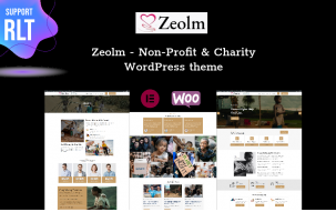 Zeolm - Non-Profit & Charity WordPress theme