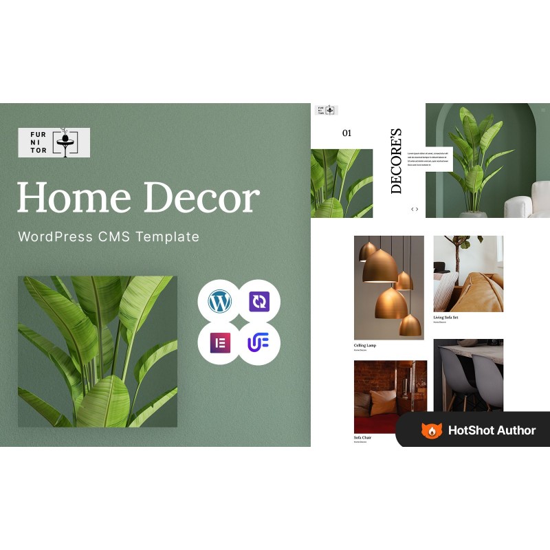 Furnitor - Furniture And Home Decor WordPress Elementor Theme