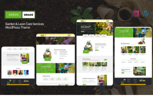 Green Grass - Garden & Lawn Care Services WordPress Theme