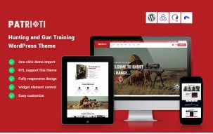 Patrioti - Hunting and Gun Training WordPress Theme