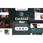 Pina Colaa - Cocktail Bar WordPress Elementor theme