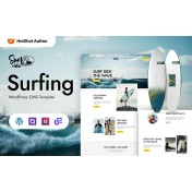 Surfride - Surfing Sports Club WordPress Elementor Theme
