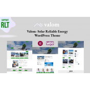 Valom - Solar Reliable Energy WordPress Theme