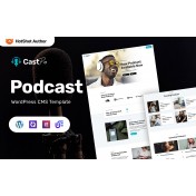Castpro - Podcast And FM Radio Multipurpose WordPress Elementor Theme