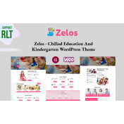 Zelos - Chiliad Education And Kindergarten WordPress Theme
