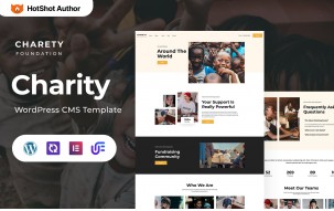 Charety - Charity And Donation WordPress Elementor Theme