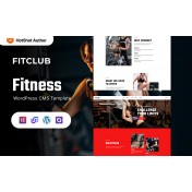 Fitclub - Gym Fitness And Bodybuilding WordPress Elementor Theme