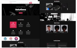 Agenxypro Creative Agency IT Elementor WordPress Theme