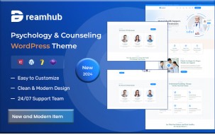 DreamHub &ndash; Psychology and Counseling WordPress Theme