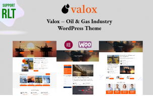 Valox &ndash; Oil & Gas Industry WordPress Theme