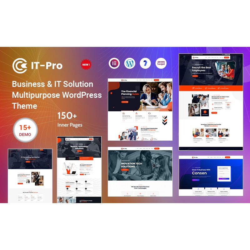ITPRO &ndash; Business & IT Solution Multipurpose WordPress Theme