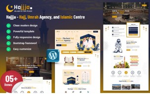 Hajjja - Hajj, Umrah Agency, and Islamic Centre WordPress Theme