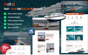 Yacit - Yacht And Boat Rental Services Responsive WordPress Theme