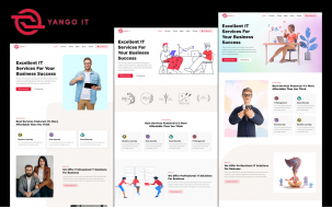 Yango - Technology IT Solutions, Software, Services Provider Company and Business WordPress Theme