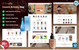 Beutty - Cosmetic and Beauty WordPress Theme