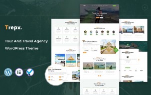 Trepx - Tour And Travel Agency WordPress Theme