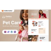 Pettics - Pet Care WordPress Elementor Theme