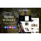 Winesoul - Wine And Winery WordPress Elementor Theme