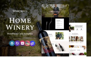 Winesoul - Wine And Winery WordPress Elementor Theme