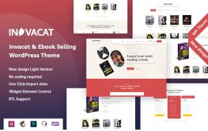 Invacat - Ebook Selling WordPress Theme
