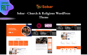 Sobar - Church & Religious WordPress theme