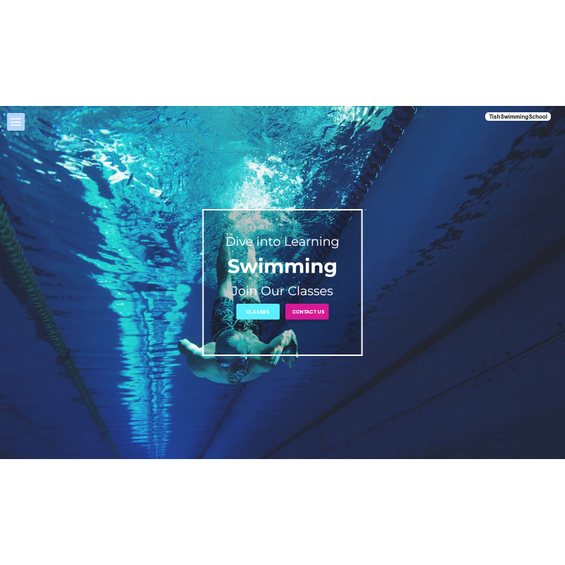 TishSwimmingSchool - Swimming School WordPress Theme
