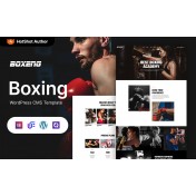 Boxeng - Boxing WordPress Elementor Theme