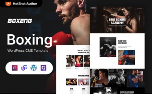 Boxeng - Boxing WordPress Elementor Theme