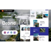 Hydroen - Drone Startup And Copter WordPress Elementor Theme
