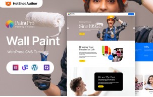 PaintPro - Wallpapering And Painting WordPress Elementor Theme