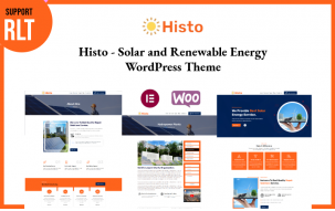 Histo - Solar and Renewable Energy WordPress Theme
