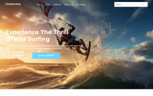 TishKitesurfing - Kitesurfing WordPress Theme