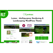 Lemoc - Multipurpose Gardening & Landscaping WordPress Theme