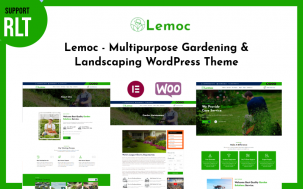 Lemoc - Multipurpose Gardening & Landscaping WordPress Theme